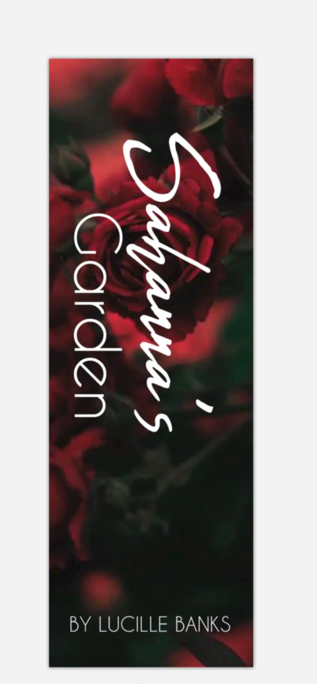 Sahann's Garden Bookmark
